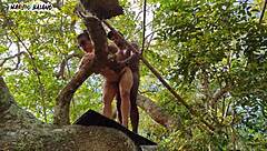 living with adam and eve in a paradise of intense anal debauchery in brazil
