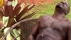 Boss Lady Fucked Bareback by Hung Worker on Site  