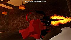 i reuploaded more animations featuring a rich demon girl in roblox