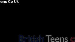 British Teen Amateur's First Cumshot