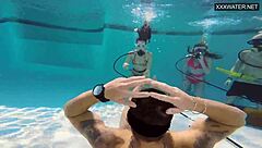 Eva Sasalka Jason Underwater Fucking