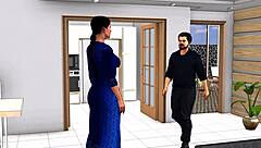 Indian Desi Stepsister FUCKS Brother-in-Law While Alone