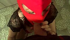 A real slut fucks husband's friend when he leaves home