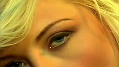 Bobbi Eden enjoys a passionate encounter in the forest, getting fingered and fucked in doggystyle with her shaved pussy and fishnets on