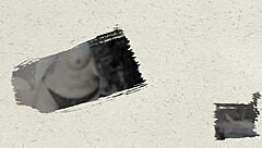 jazmin models a two tone bikini for us