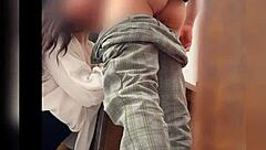 Mexican teacher seduces student in wild public classroom sex