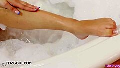 Delightful Teen 18+ Brunette Models in Bath