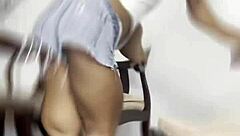 Young Brazilian Vicky Menage Twerks Seductively With Her Big Natural Tits And Sexy Ass