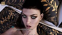 Hey, curious about this curvy cutie in a wild 3D outfit scene?