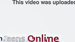 British 18 Year Old Eats Ice Cream with Cum Topping from Neighbors