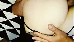 Beautiful amateur takes big cock in anal