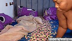 Black couple, wanna watch our early morning sensual ride?