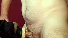 Hard Fucking My Toy and Showing Asshole While Edging to Cum