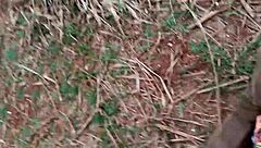 small country girl in old boots dances funk in sugarcane field before getting hardcore interracial assfucking