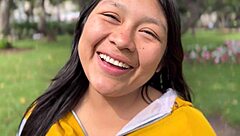 Wow! Peruvian Linda Chata Invited Me for Anal at Home!