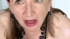 Mature Milf With Huge Natural Tits Enjoys POV Fucking in Lingerie