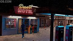 let's play games of depravity in the hotel with toys and blowjob