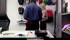 Hardsex With The Security Guard In His Office - Teen 18+Robbers Com - Emma Starletto