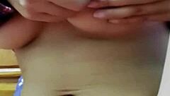 beautiful mother in law gives handjob to daddy