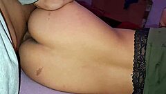 Horny stepsister lies in my bed, begging for uncontrolled sex in POV