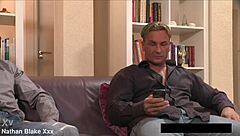 horny hungarian anal queen aliz gets her butthole stretched by two dicks in quickie