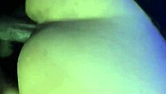 sexy phat booty in black lingerie getting smashed in garage pt 1