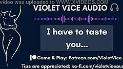 Female student dominates life art model with rough hair pulling and choking