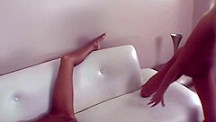 watch these hot amateur lesbians scissoring and licking each other's dripping wet pussies