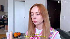 Casting with a young 18+ girl on legs