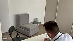 i fucked my slutty patient hard on the table!