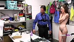 Hey, watch this teen go wild with alien dildo in prison!