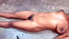 Indian hot bhabhi acts as a passionate fuck doll with cum on her belly.