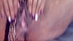 Couple smells granny's sweet pussy and nasty asshole while licking her panties