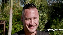 Nude MILF RIDES Neighbor's COCK At Open House