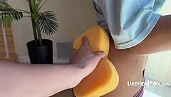 Stepson Addicted to Fucking Ebony Stepmom Jayne's Pussy in POV Black Mama Fetish