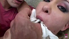 sasha knox says, 'want me to swallow your cum?'