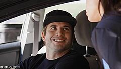 Police Officer Crystal Rush Sucks And Fucks Suspect In Office. Muff Diving And Doggystyle Action!