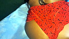 Hot day with maid in living room