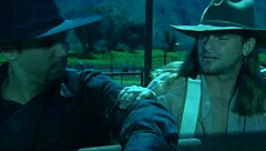 Man, Brooke Ballentyne bangs a ranch hand hard by the outdoor fireside for wild anal!