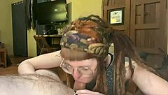 big dick rating and deepthroat therapy for cute couple