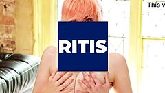 Hot british teen 18+ gets spitroasted with cum in mouth and on tits by neighbors.