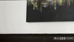 young twink gets a blowjob from another boy in gay sex scene