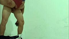 Beautiful Nurse Seduces Cleaner Office Fuck!