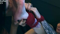 Getting Tied Up While Feet Worshipped: Tickling And Choking Involved?