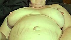 Wet pussy gets a foot rub