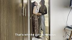 哇，在派对浴室操了我丈夫的朋友！