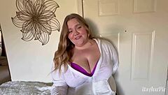 Fucking the cam girl neighbor with big ass and tits