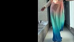 Sensual brazilian milf in skirt