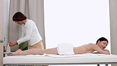 Want to See Petite Teen Creampied on Massage Table?