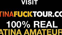 Busty horny latin milf rough blowjob titty fuck